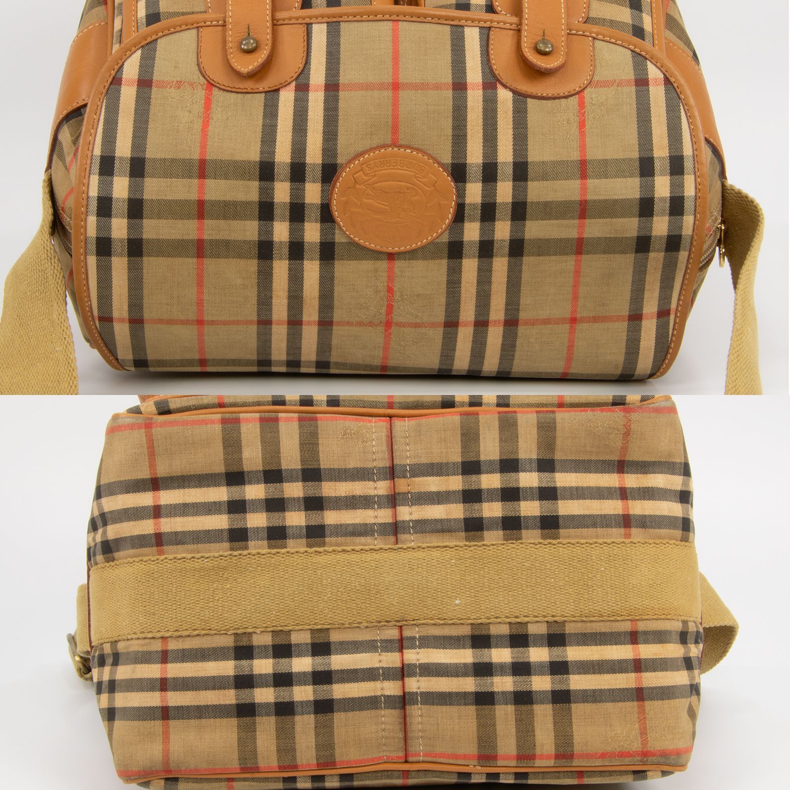 本物 送料無料 オールドバーバリー ショルダーバッグ クロスボディ  