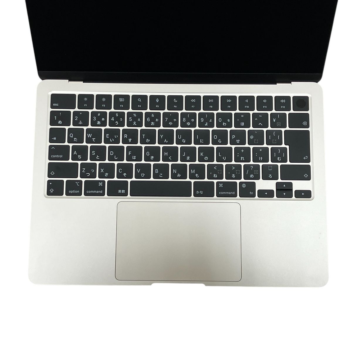 充放電回数4回】 Apple MacBook Air M2 2022 MLY13J/A ノート