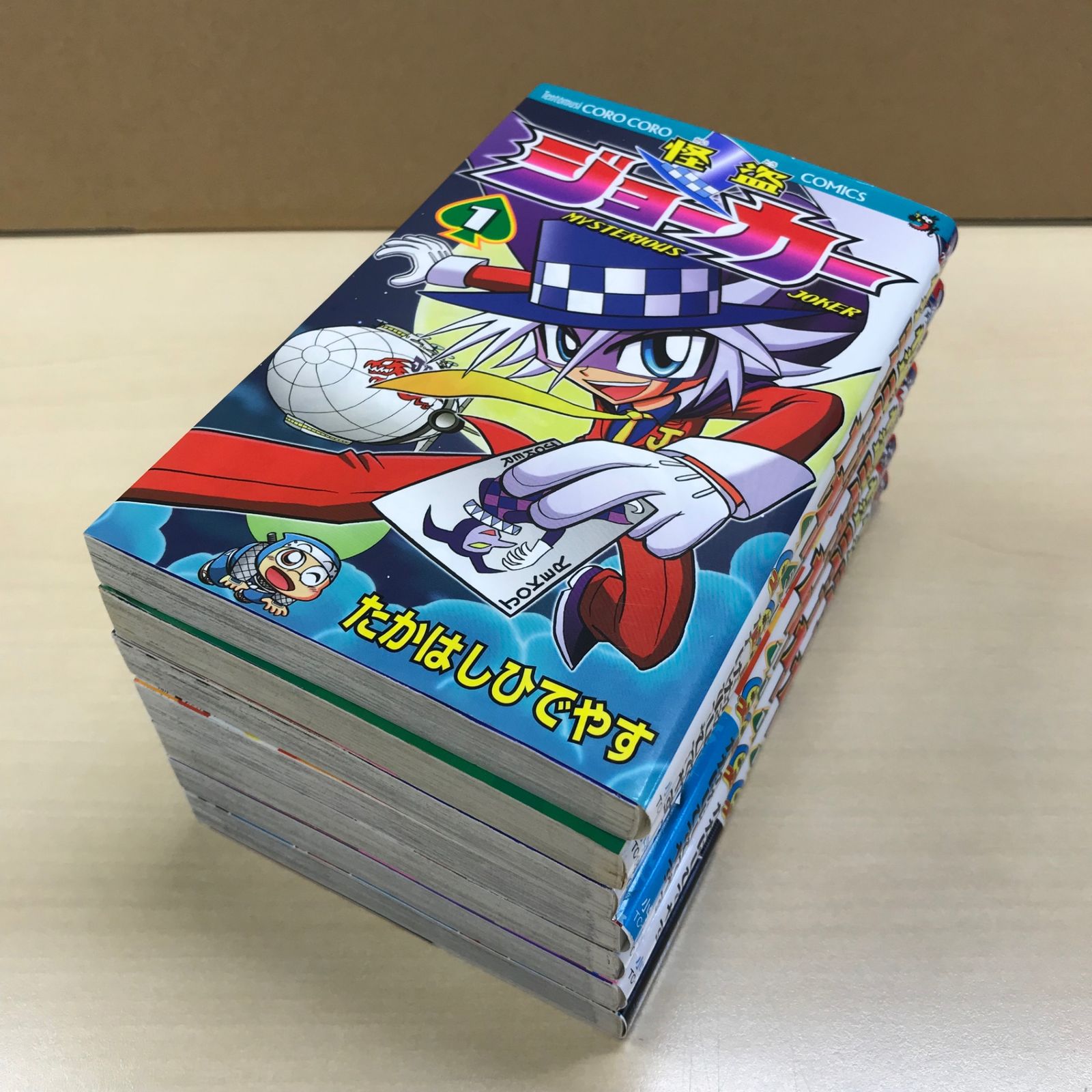 初版あり】怪盗ジョーカー 7冊セット/【作者】たかはしひでやす
