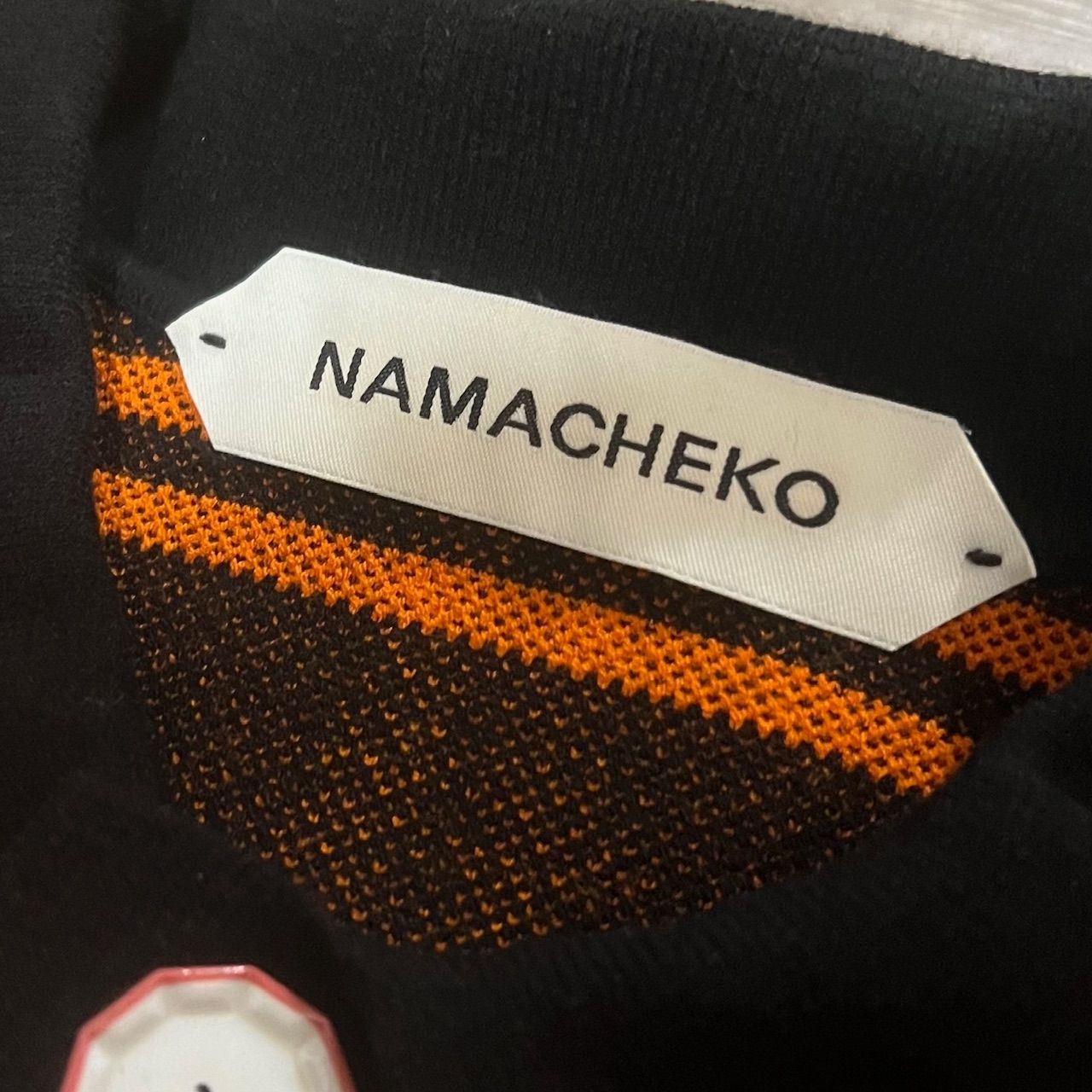 国内正規 NAMACHEKO 23SS TRIFA POLO トリファ ニットポロシャツ 