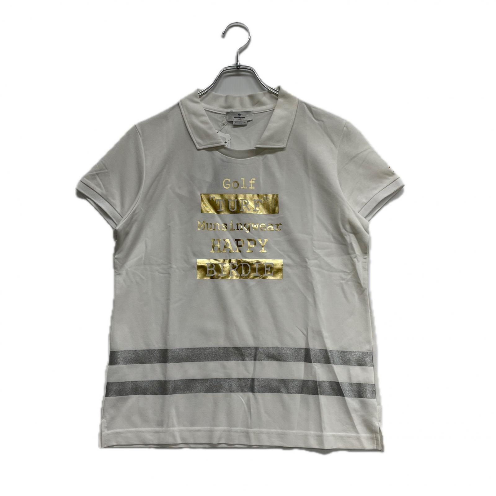 Munsingwear - coco 中古 マンシングウェア Munsing wear レディース フルジップアウター M 白 ホワイト シンプル ストレッチ Munsingwear - coco 中古 マンシングウェア Munsing wear