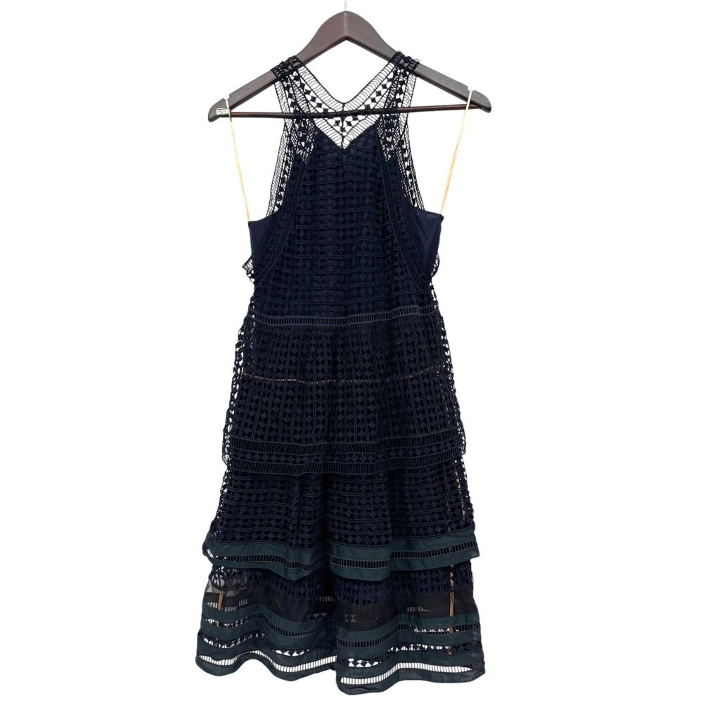美品　Chloe クロエシルクノースリーブドレス　36 Mサイズ　ロイヤルブルー 2022年春夏ランウェイ | Chloé JP