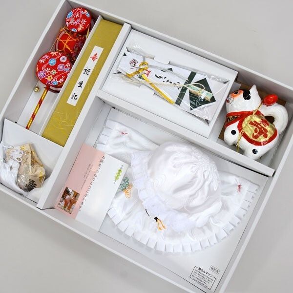 フードセット 10点セット 男児用 のしめ 産着 お宮参り着物 一つ身 NO230901-3