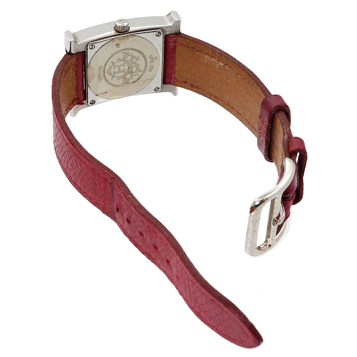 エルメス HERMES Hウォッチ HH1 210 レディース 腕時計 シルバー