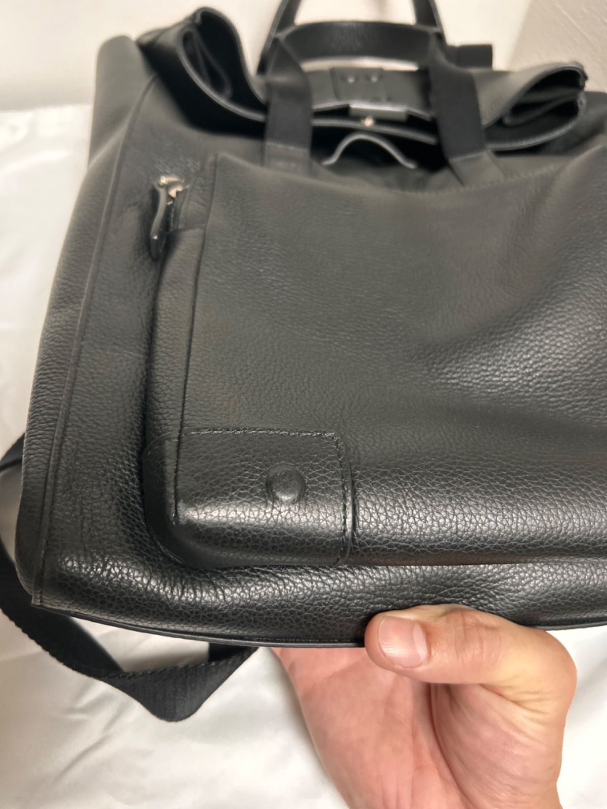 フルラ FURLA バックパック スキューバ 2way リュック レザー 黒