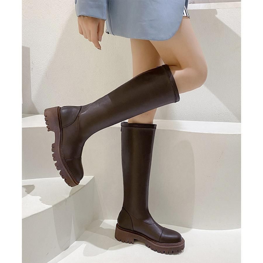 ロングブーツ 厚底ブーツ ニーハイブーツ-毎日新作アイテム入荷中