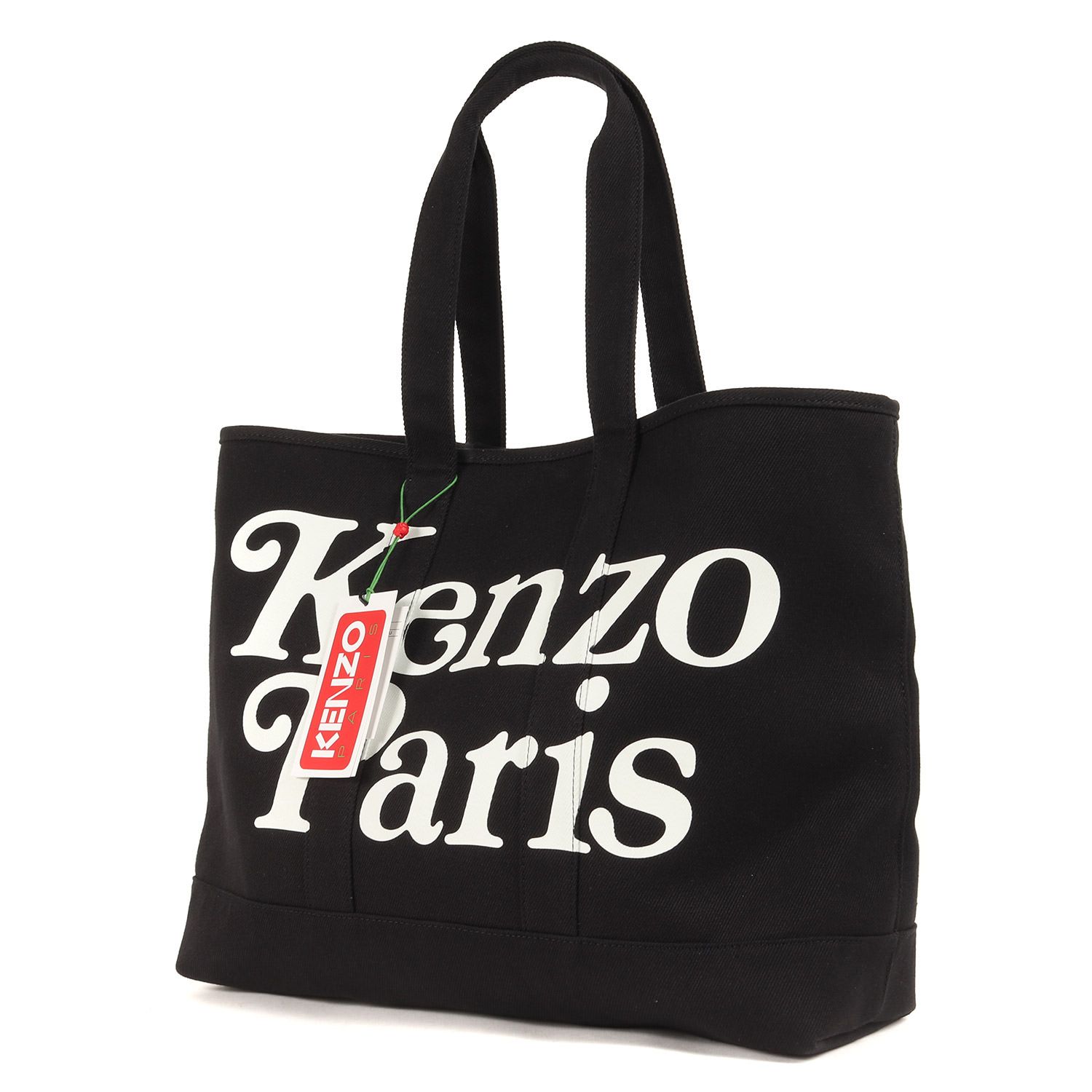 新品KENZOケンゾーVERDYトートバッグショルダーバッグ黒ラージ