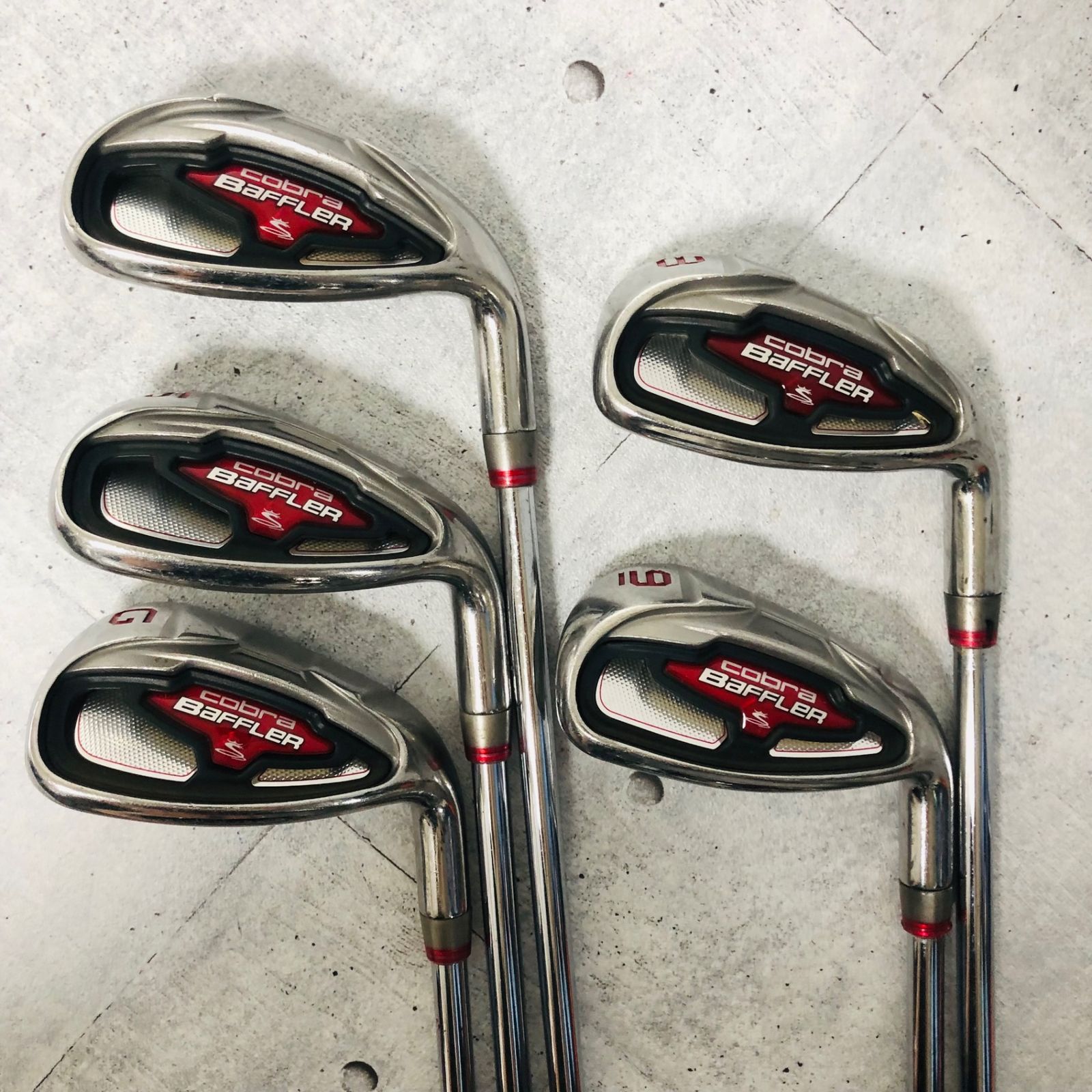 コブラ COBRA Baffler XL 6本セット P・9・8・7・5・4 ☆Cobra コブラ