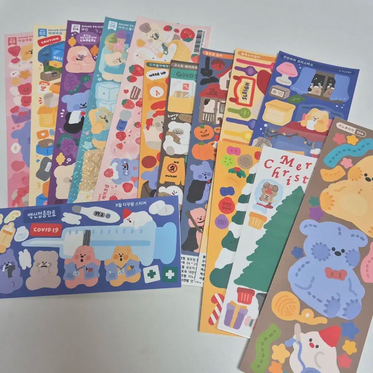 Rhino Friends シールステッカー 14 腸 まとめ売り