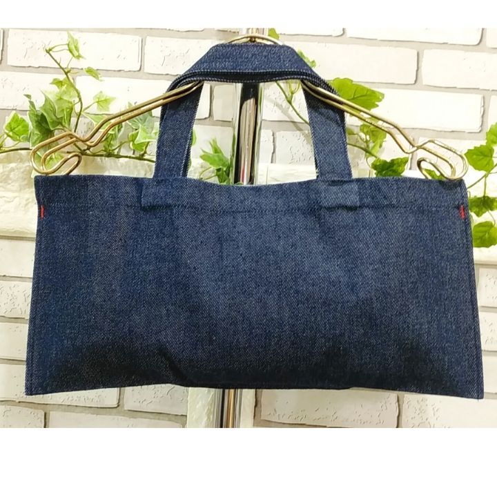 新品□アメリカ製□ホリゾンタル ワイントートバッグ□aplat