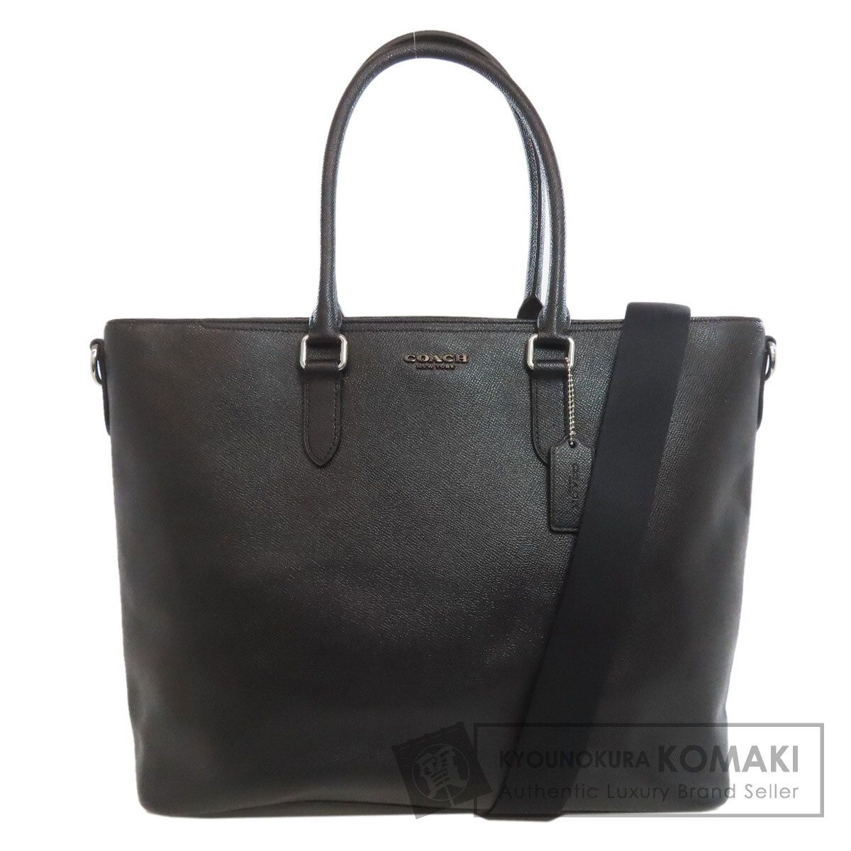 COACH コーチ C2842 2WAY ロゴ ビジネスバッグ レザー レディース