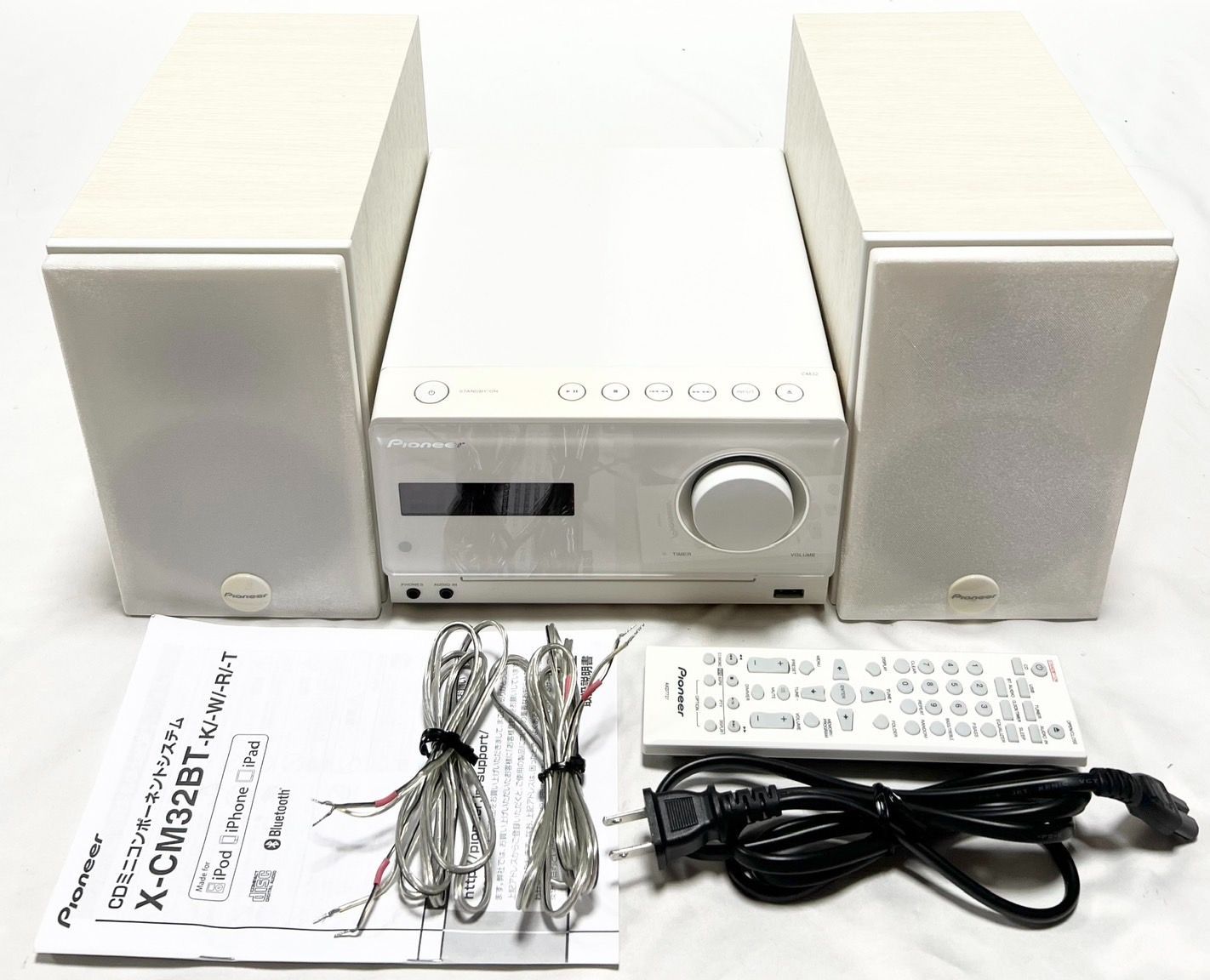 オーディオ機器Pioneer X-CM32BT-W  スピーカー