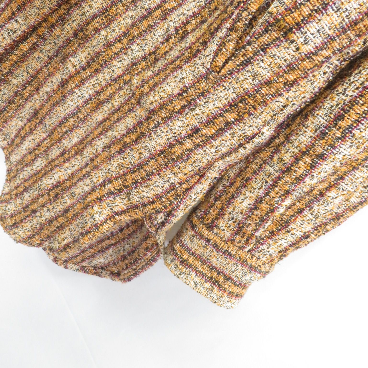 needles ツイード ロング シャツ - メルカリ 