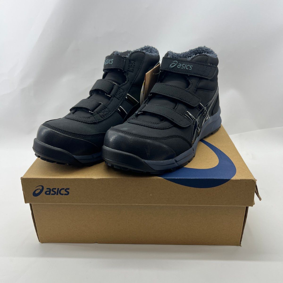 〇〇asics アシックス 安全靴 26cm CP302 HRB カラ- ブラック