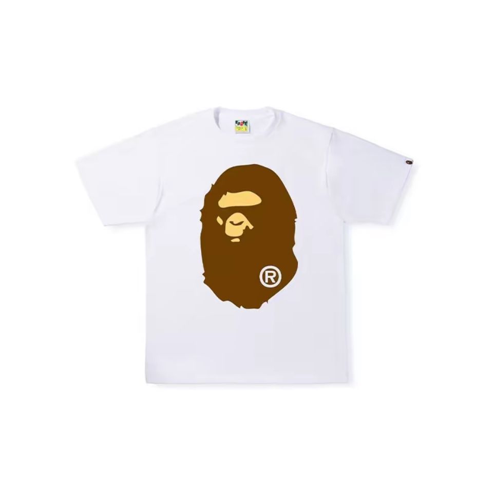 A BATHING APE レタープリント半袖Tシャツ ユニセックス - メルカリ