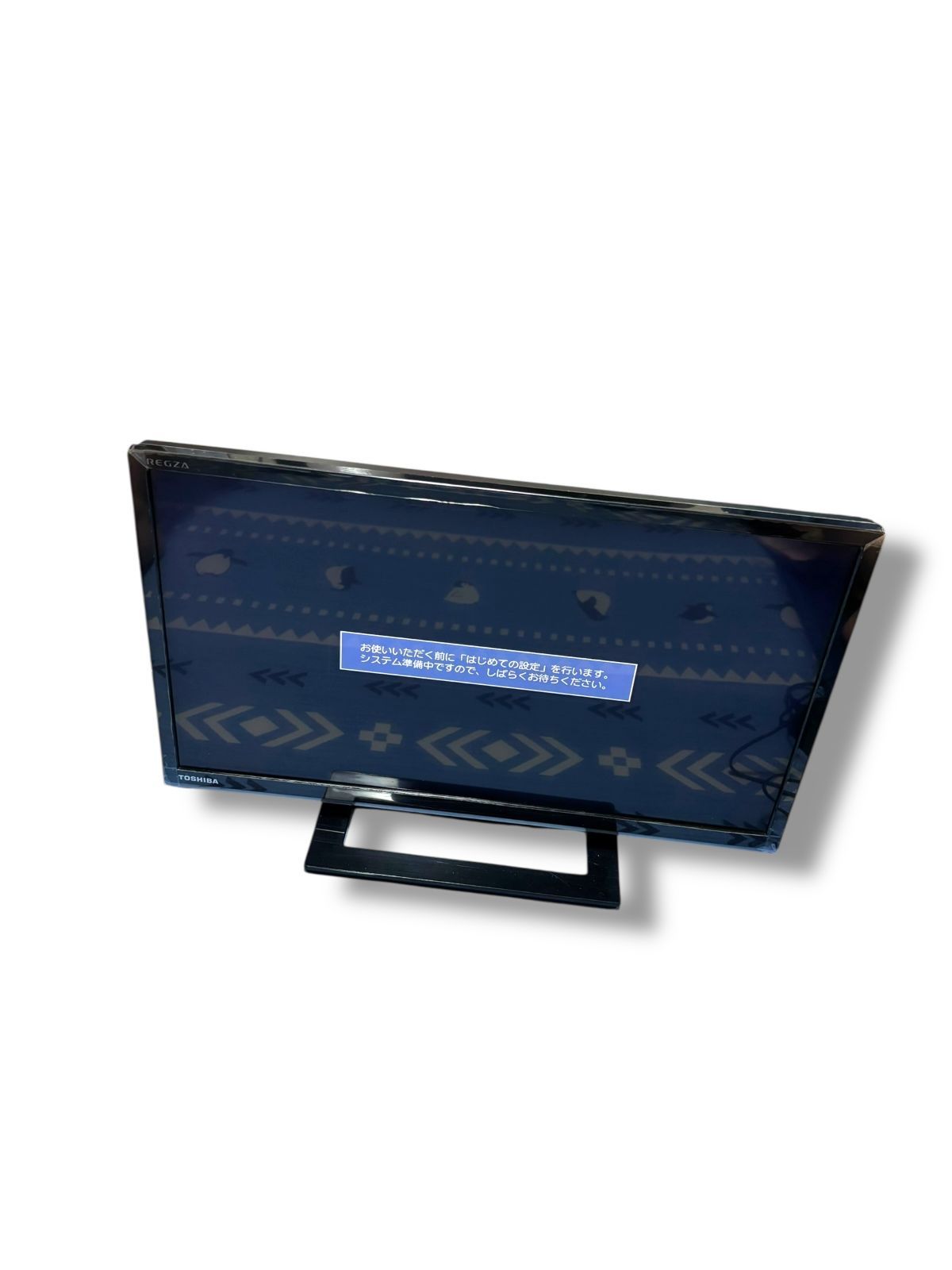 管理番号2719 東芝 19 V型 液晶テレビ レグザ S 22 ハイビジョン 外付けHDD ウラ録対応 2018年モデル