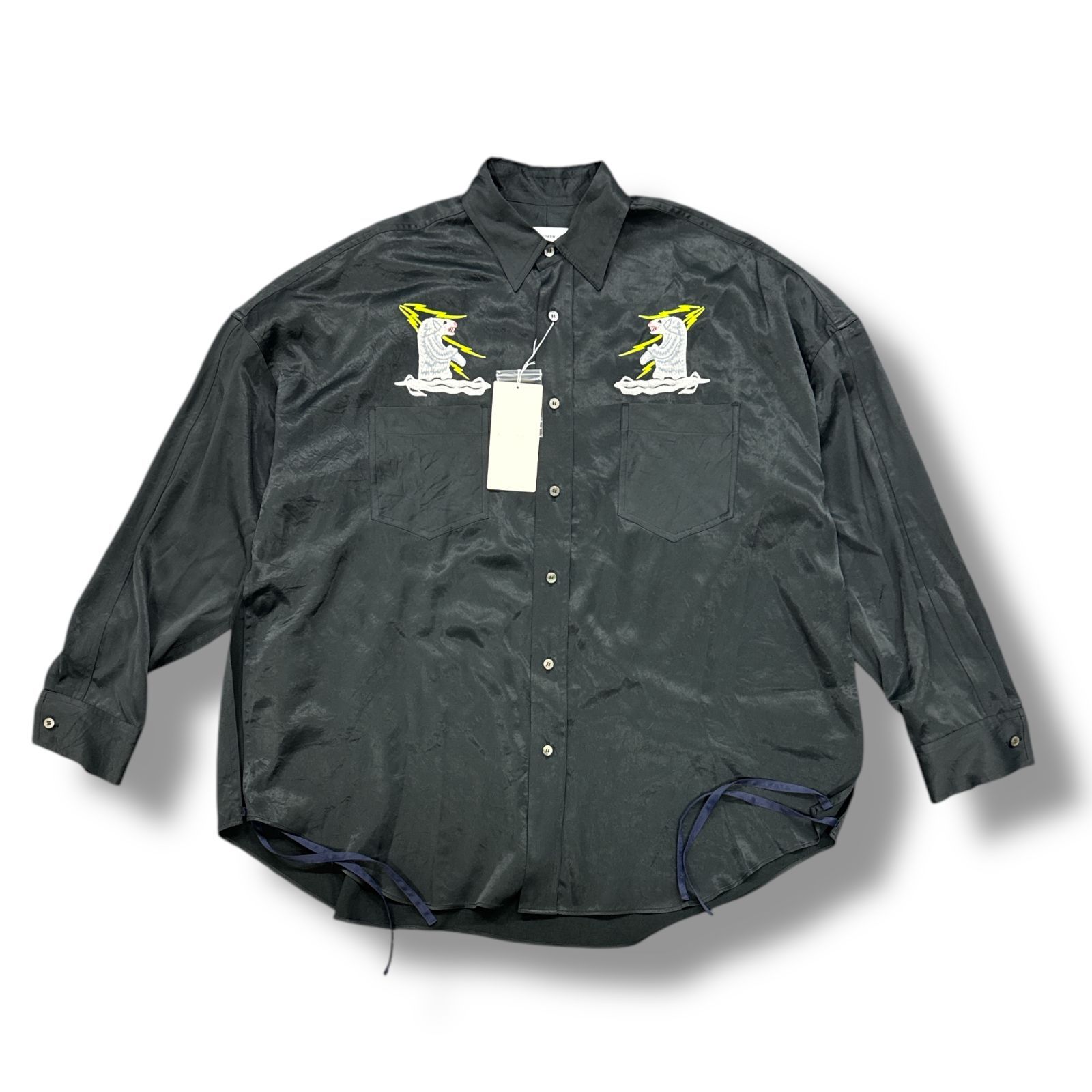 トップス facetasm SKA SHIRT BLACK (KR-SH-U02) facetasm SKA SHIRT BLACK (KR-SH-U02)