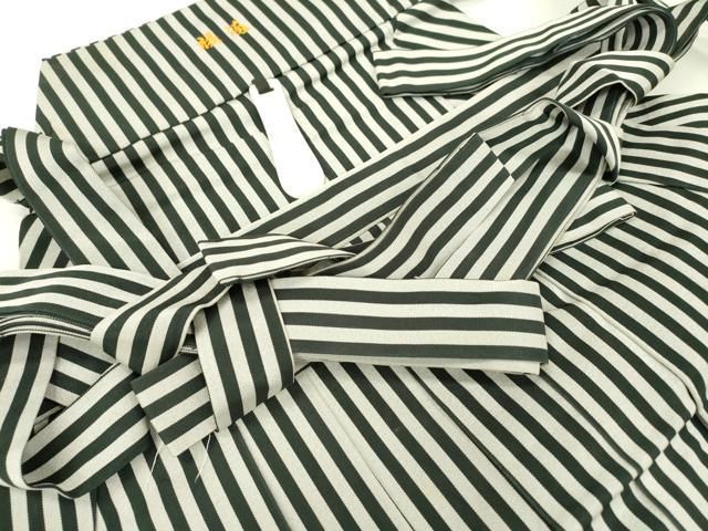 平和屋着物●男性 馬乗り袴 縞 洗える着物 DAAW3356fe