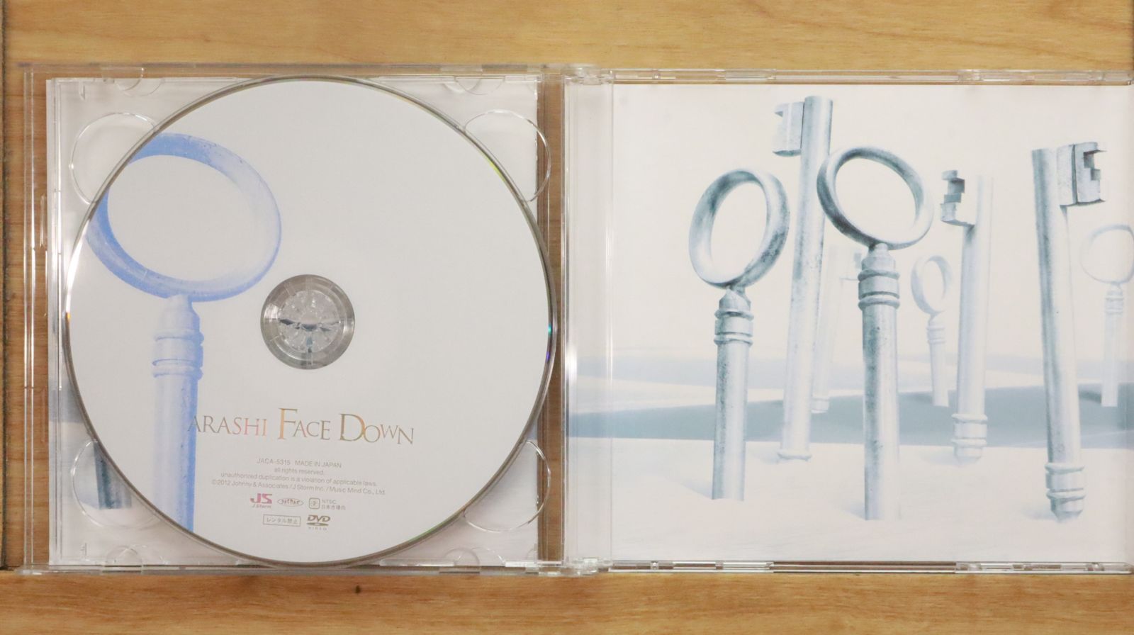 国内盤CD☆嵐/Arashi□ Face Down(初回限定盤)(DVD付