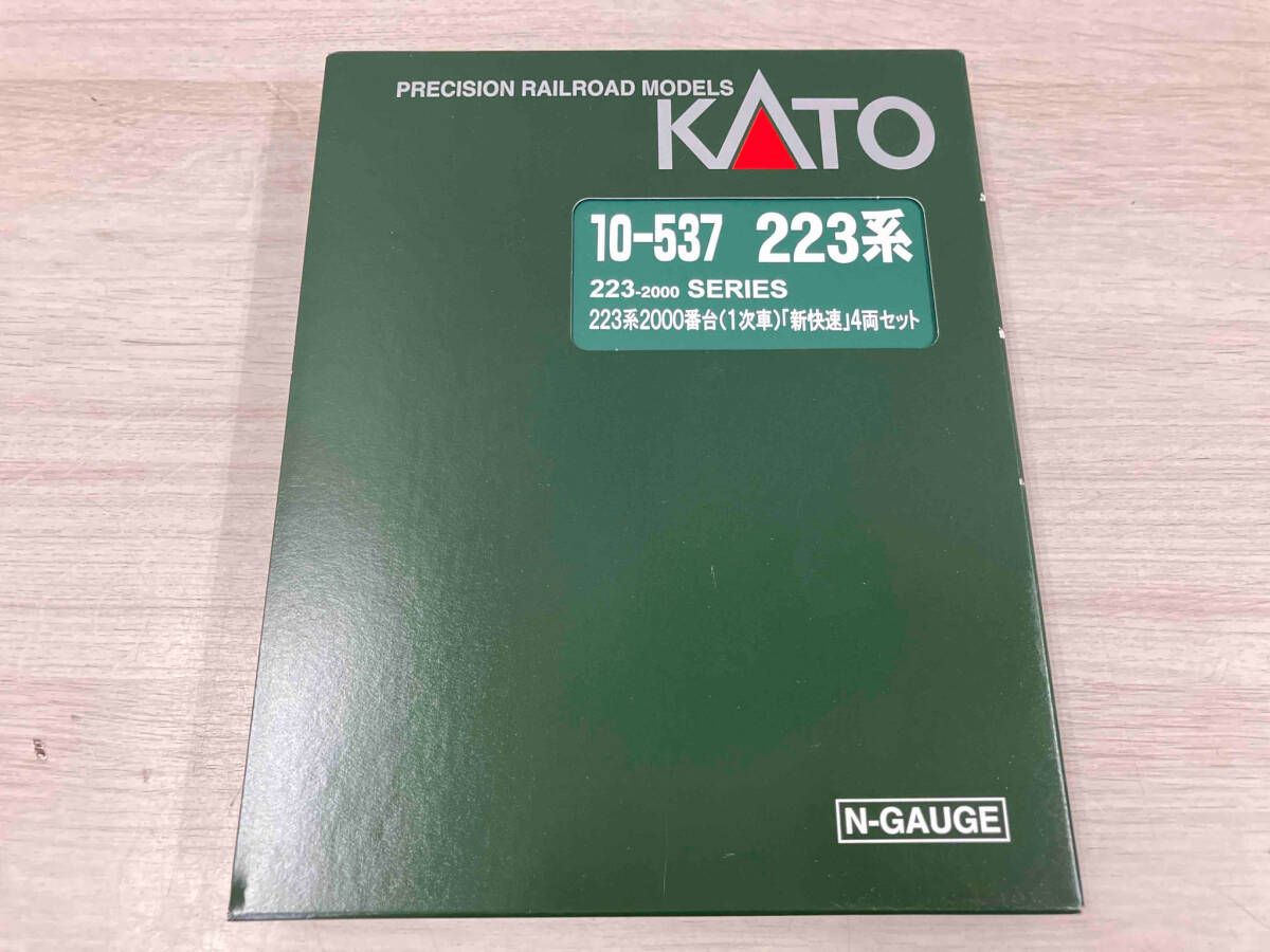 KATO 10-537 223系2000番台電車 1次車 新快速4両セット カトー