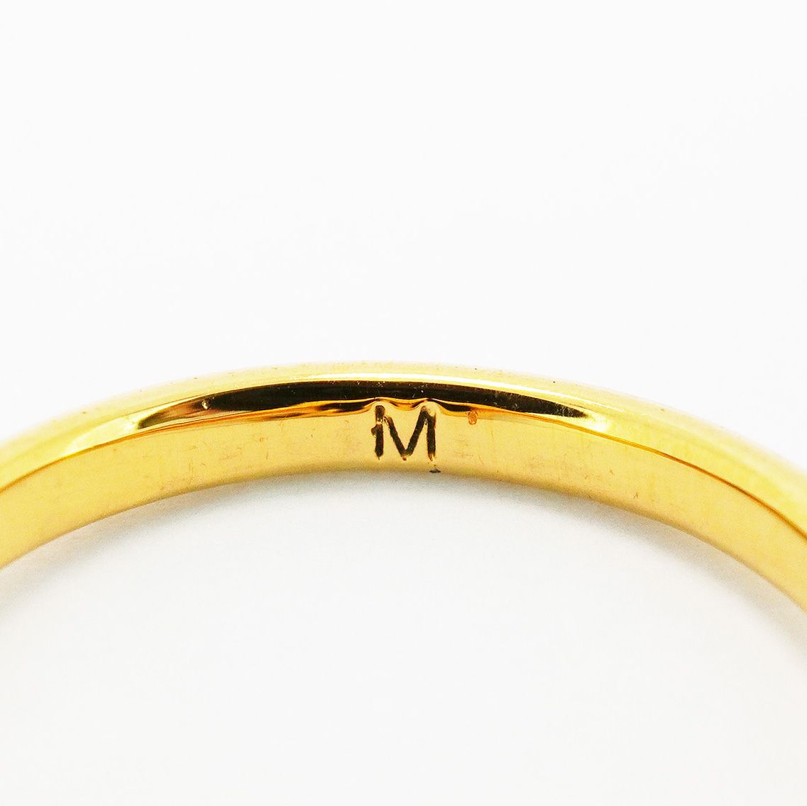 5jeb0278】クリスチャンディオール リング CDロゴ ハートモチーフ GP  