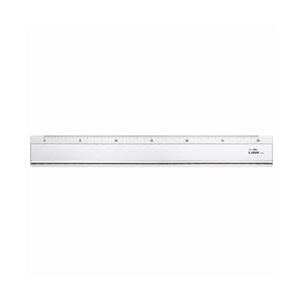 まとめ ライオン事務器 直線定規 30cmSC-30A 1本 ×10セット