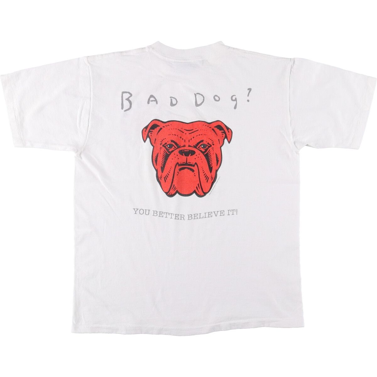 バックプリント アドバタイジングTシャツ