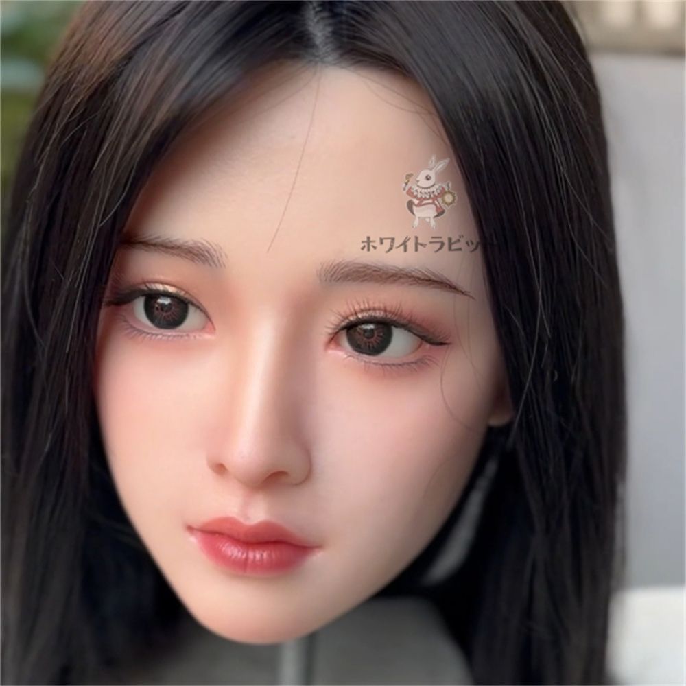 等身大ドール 軟質シリコンヘッド2 口可動 M16 等身大ドール 鑑賞用 等身大 リアルドール ヘッド 軟質シリコン製 口可動 舌付き 髪毛、睫毛は