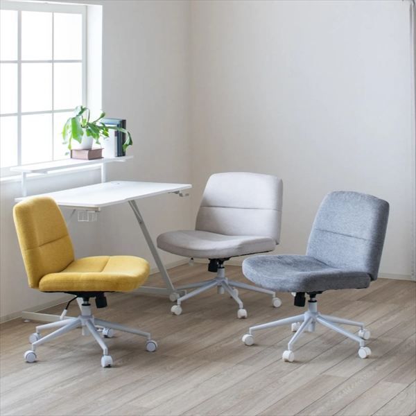 ワイドチェア アリア オフィス家具 オフィスチェア デスク用チェア 910219674 910219675 910219676 ワイドサイズ あぐら ワークチェア 在宅 癒し リラックス テレワーク キャスター