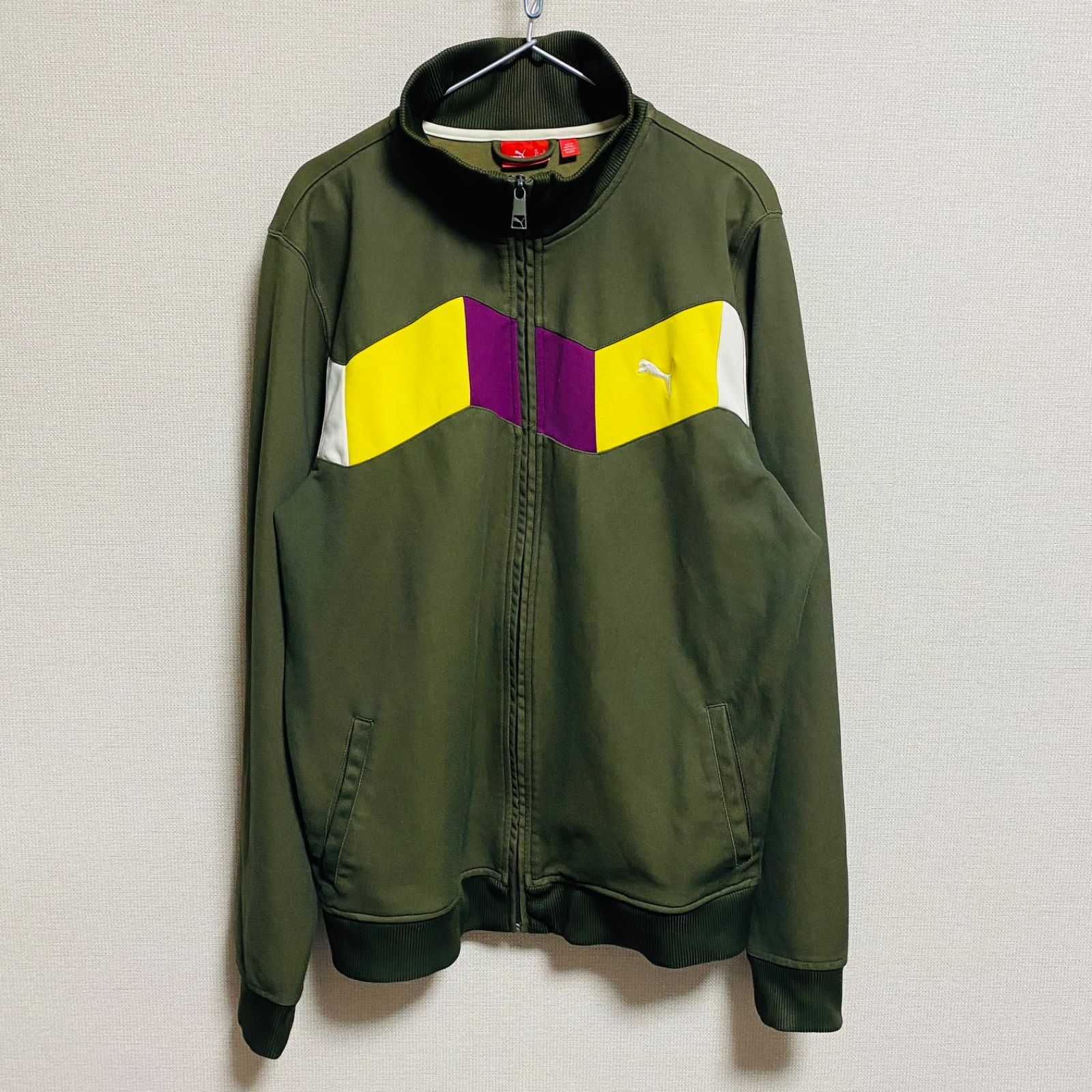 超希少　PUMA プーマ　USA限定モデル　トラックジャケット　レア　あいみょん 超希少】Y2K PUMA USA限定モデル トラックジャケット ジャージ