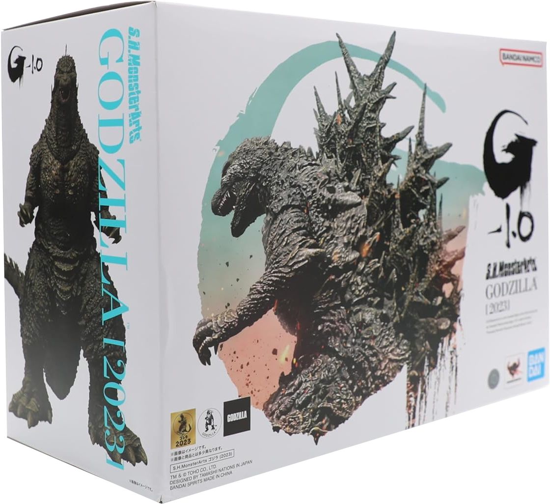 新品未開封品 S.H.MonsterArts ゴジラ (2023) 再販版 ゴジラ‐1.0