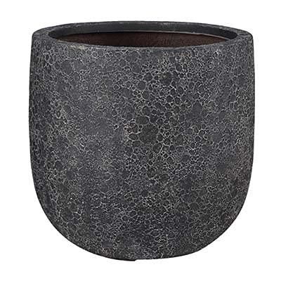 5営業日で発送 おうち菜園 樹脂製鉢 植木鉢 軽量鉢 ラヴァライト Uポット 41cm EB-VL4141BK