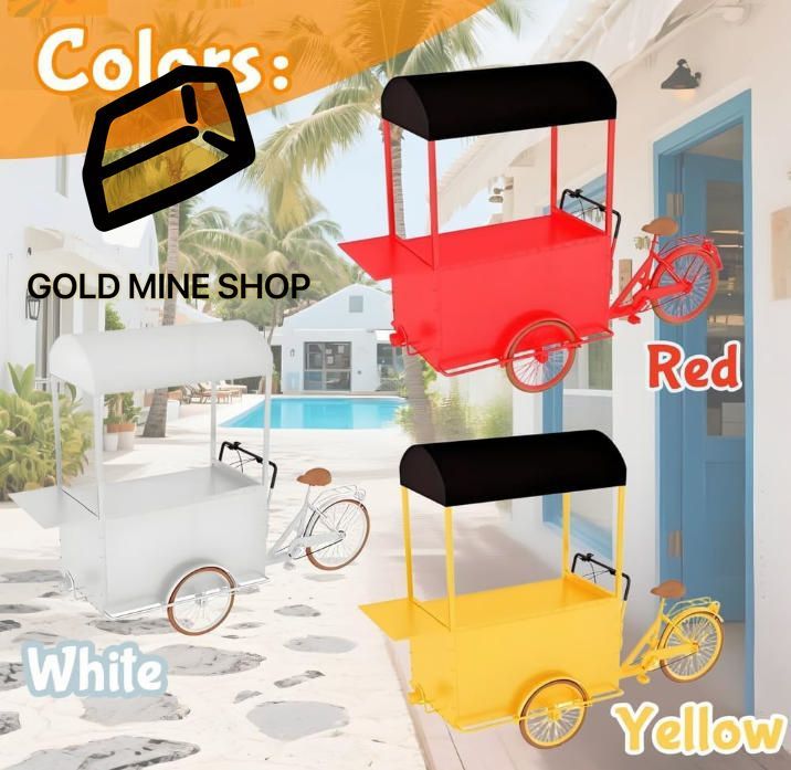 逆シート付き三輪車フードカート