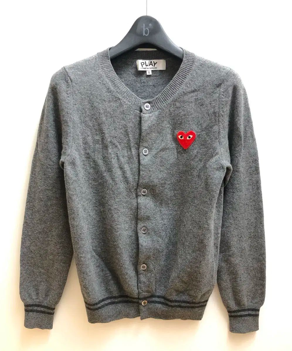 COMME des GARCONS コム デ ギャルソン レッドワッフェン カーディガン レディース S グレー