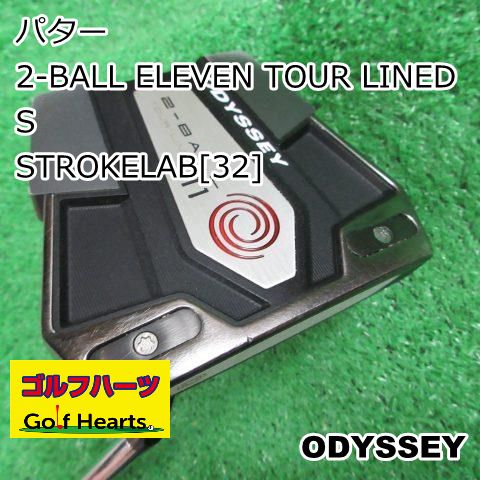 [9201]パター オデッセイ 2-BALL ELEVEN TOUR LINED S/STROKELAB[32]//3