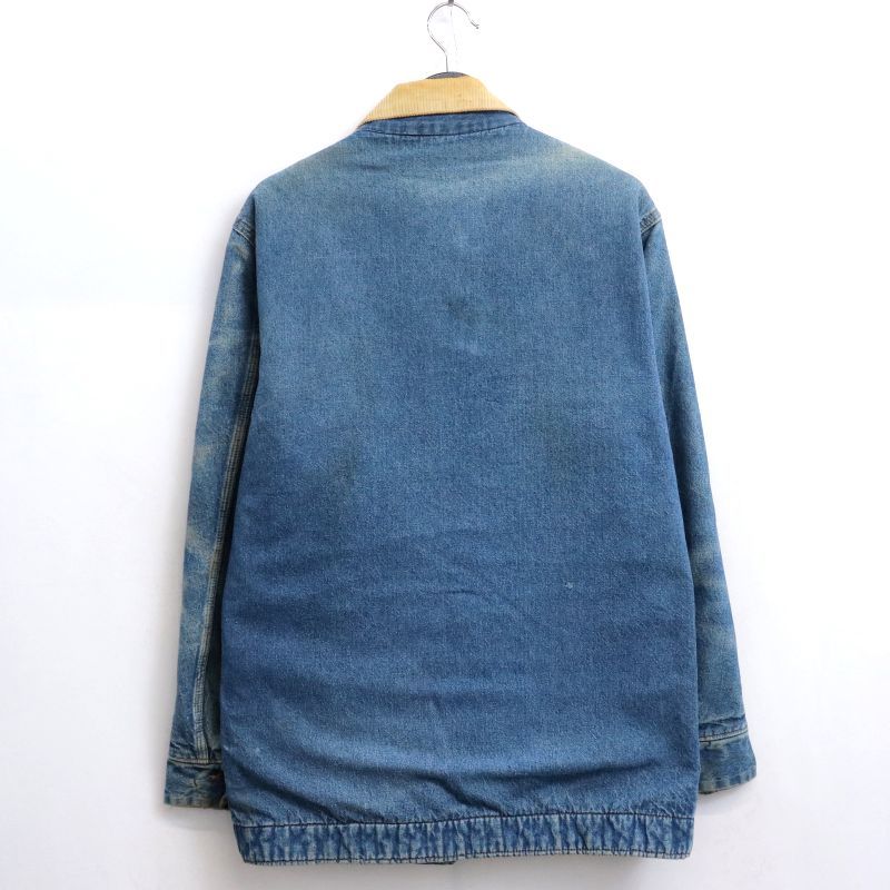 USA製 ローバックス カバーオール ブランケット 襟コーデュロイ 80s 80s USA製 vintage ROEBUCKS 襟コーデュロイ 裏地ブランケット