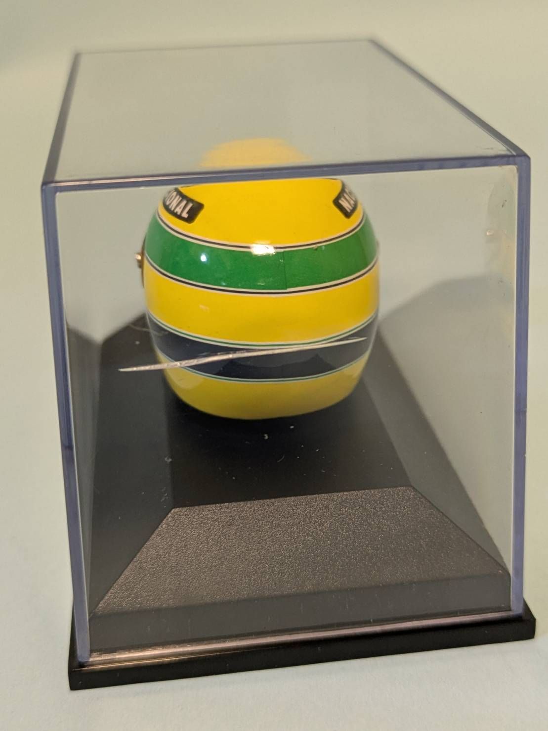 1/8 ミニチャンプス アイルトンセナ ヘルメット 7個セット MINICHAMPS 1/8スケール ヘルメット アイルトン・セナ 1985年 F1