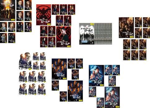 エージェント オブ シールド 69枚セット シーズン1 2 3 4 5 6 ファイナル 全巻セット 洋画 DVD レンタル落ち
