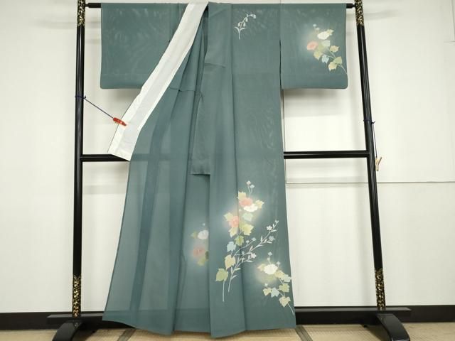 訪問着　作家物　正絹　美品　505 訪問着 作家物 正絹 美品 505