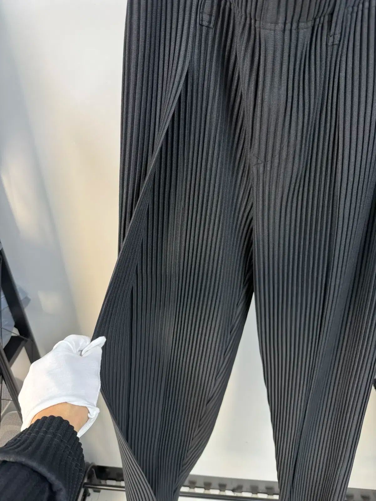  HOMME PLISSÉ オムプリッセ JF 153 2 サイズ 黒 スラックス パンツ