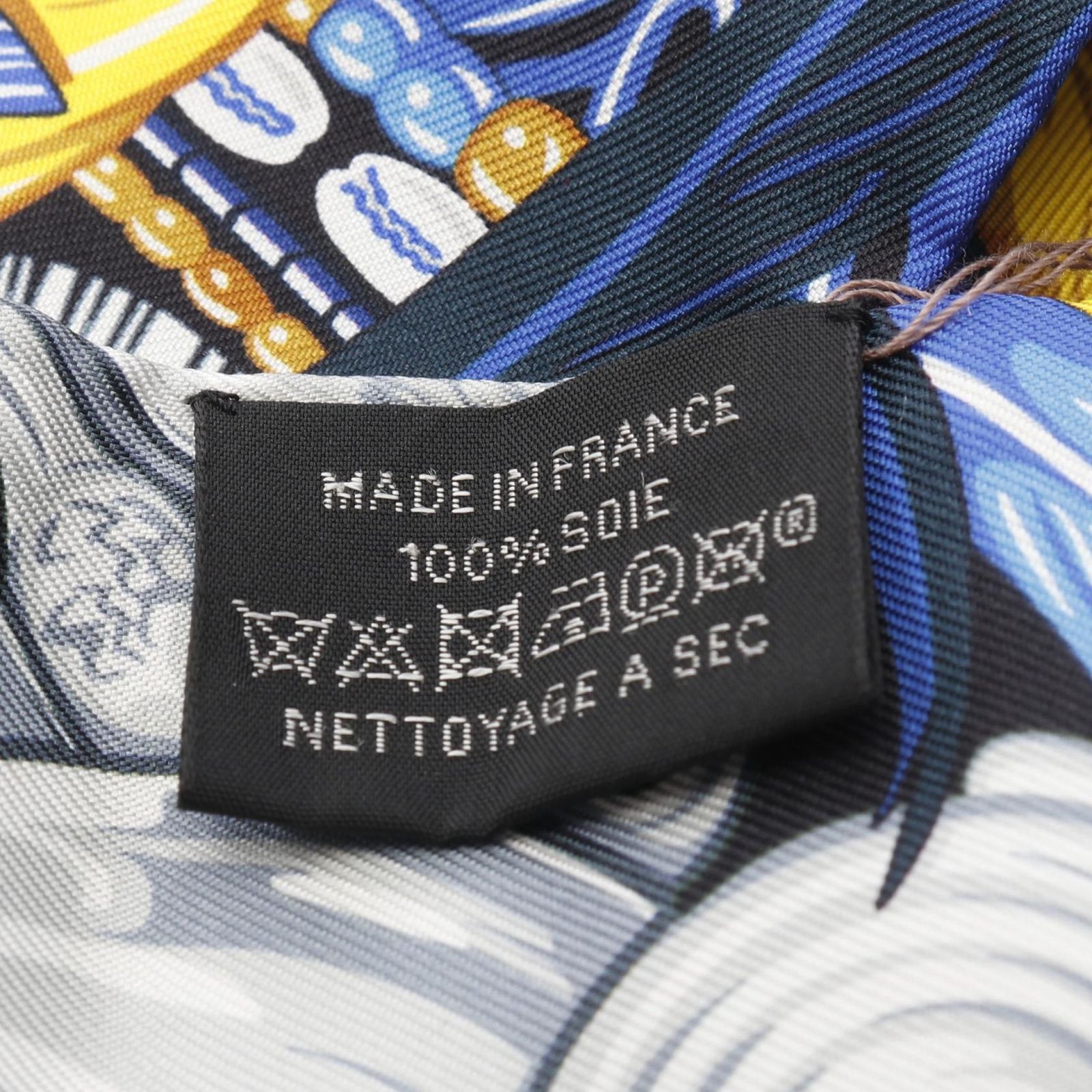美品！HERMESツイリー DANSE PACIFIQUE HERMES - エルメス HERMES ツイリー Dance Pacifique スカーフ