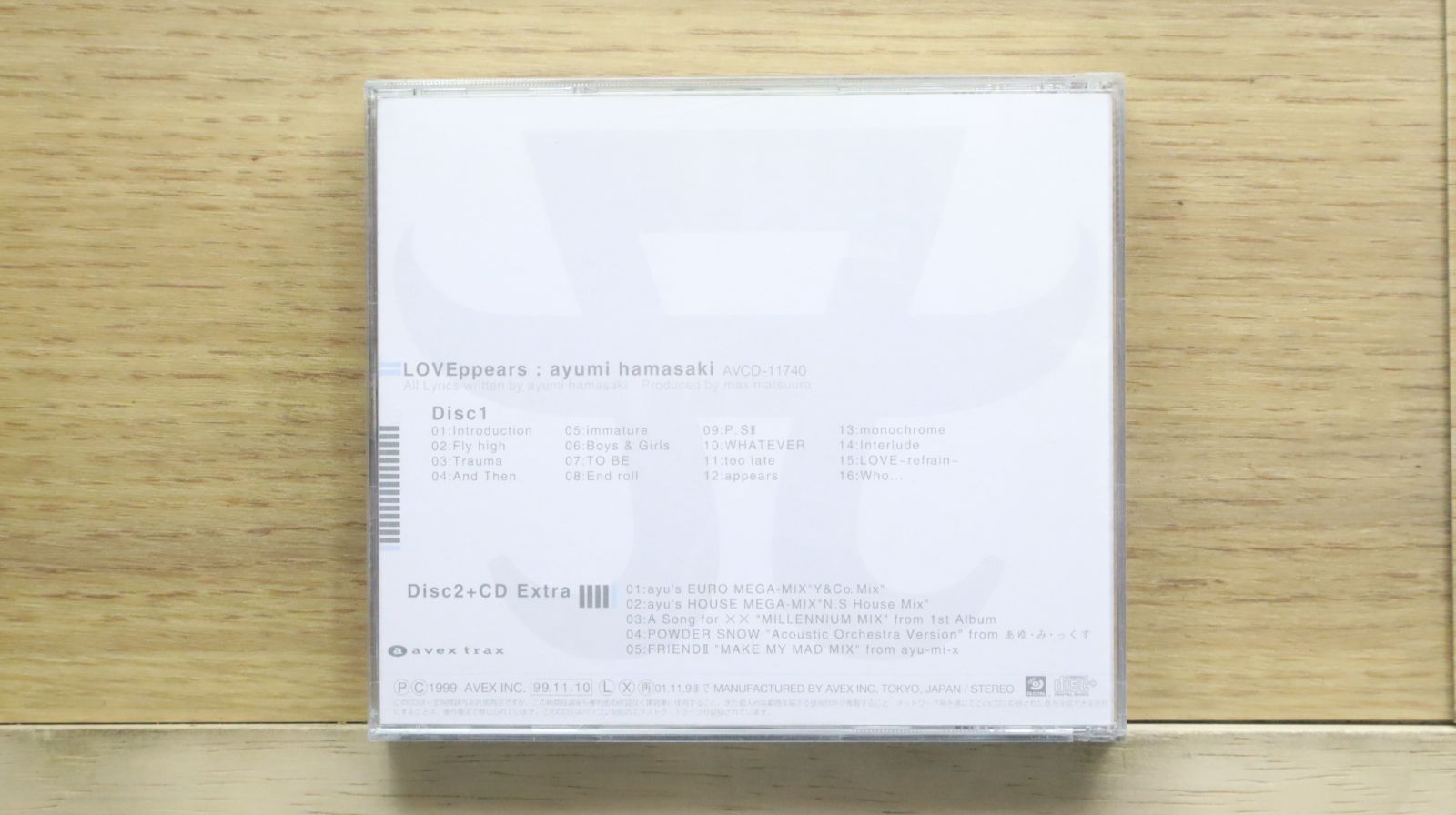国内盤CD☆浜崎あゆみ/Ayumi Hamasaki □ LOVEppears