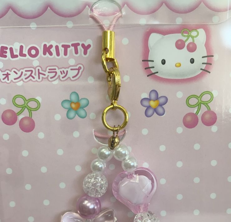 サンリオ - キディランド ハローキティ 90s フォンストラップ sanrio ハローキティ 90s フォンストラップ 単品販売 キティ