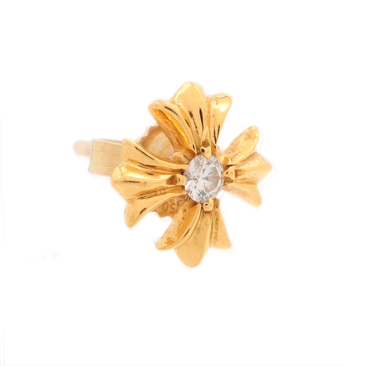 CHROME HEARTS クロムハーツ（原本無） ピアス 22K CH PLS CHプラス  