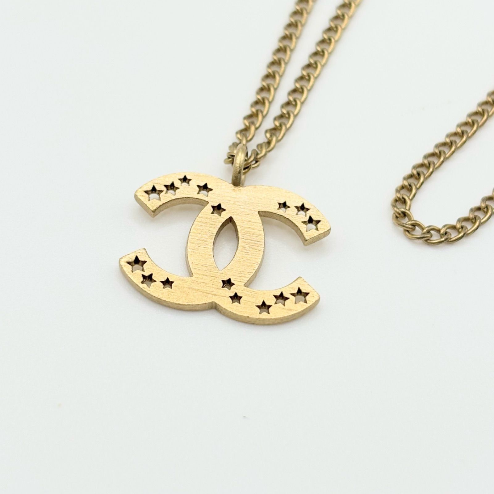 CHANEL シャネル ネックレス 星デザイン ココマーク スター チェーン 