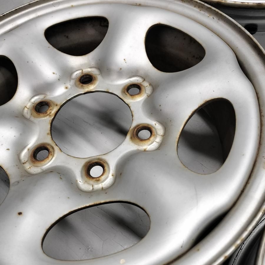 日産 ダットラ ダットサントラック 純正ホイール 【4本セット】15インチ 6穴 日産 ダットラ ダットサントラック 純正ホイール 【4本セット