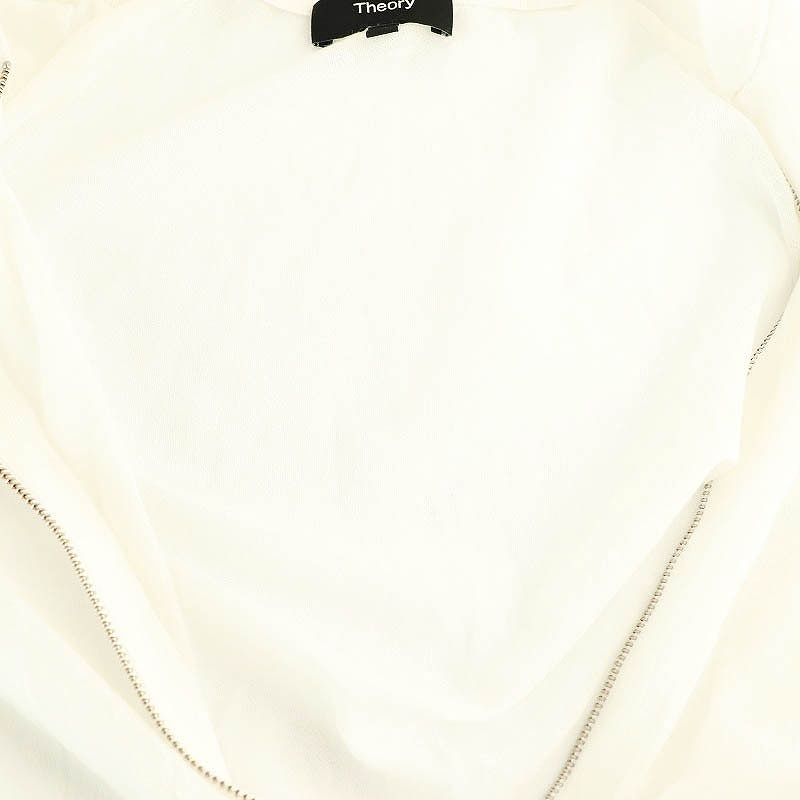 【24SS】　セオリー　SHEER BOMBER　AIRY COTTON　洗濯可 セール】ブルゾンAIRY COTTON SHEER BOMBER(505975691