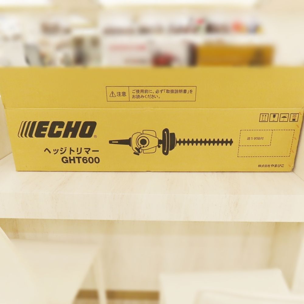 ECHO エコーGHT600 ヘッジトリマー 580mm 電動工具 エンジン始動方式 やまびこ 共立 A2400535 - メルカリ