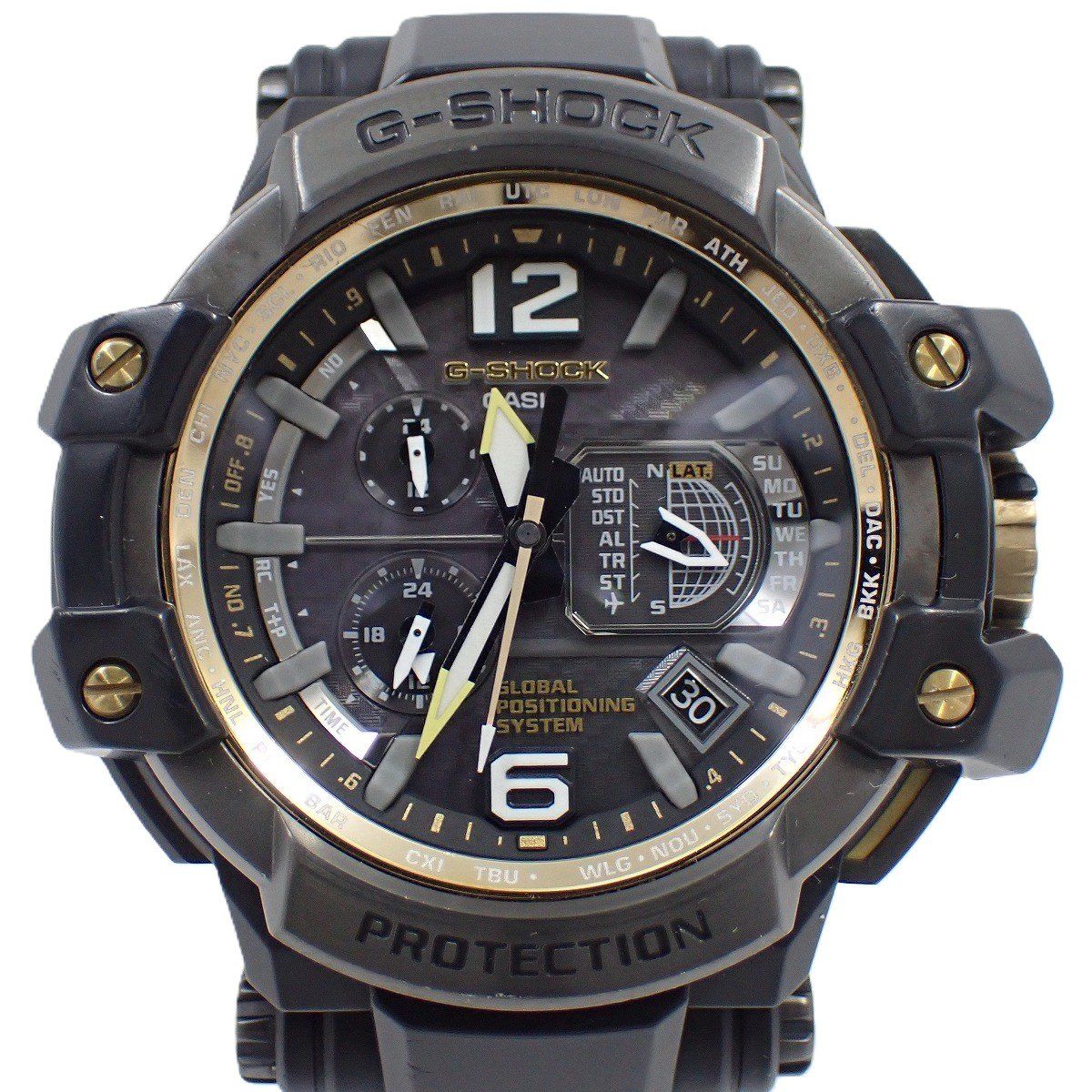 gpw-1000vfc-1jf 美品 カシオ G-SHOCK グラビティマスター スカイコックピット GPS電波
