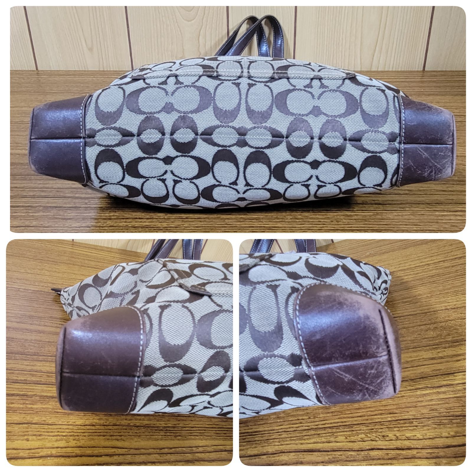12 COACH コーチ シグネチャー E2J-6082 トートバッグ - メルカリ